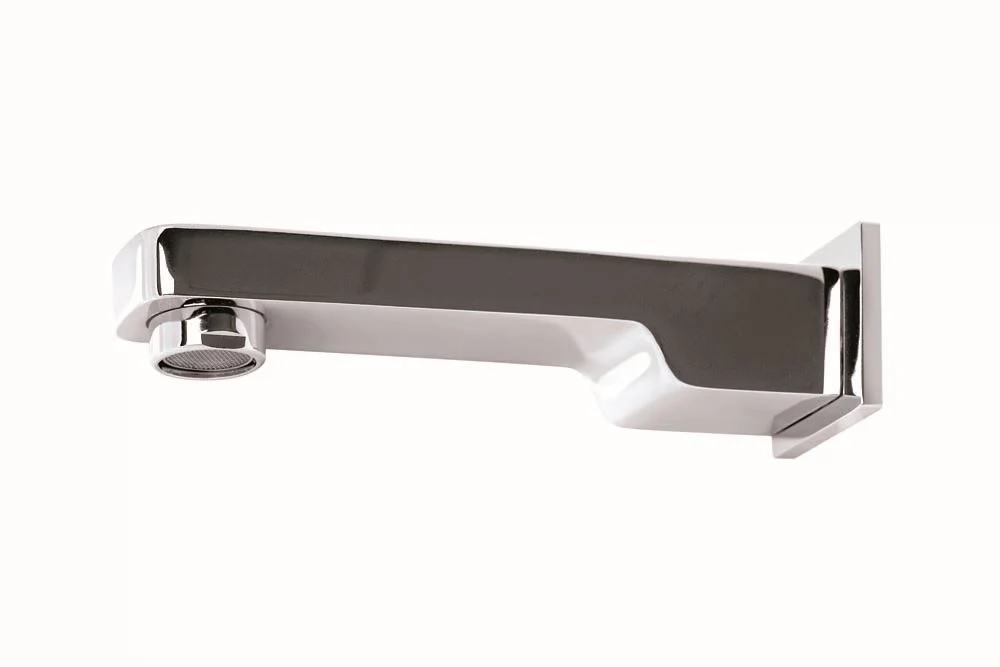 Wand inbouw bad kraanuitloop SaniPool Logé Verso chroom