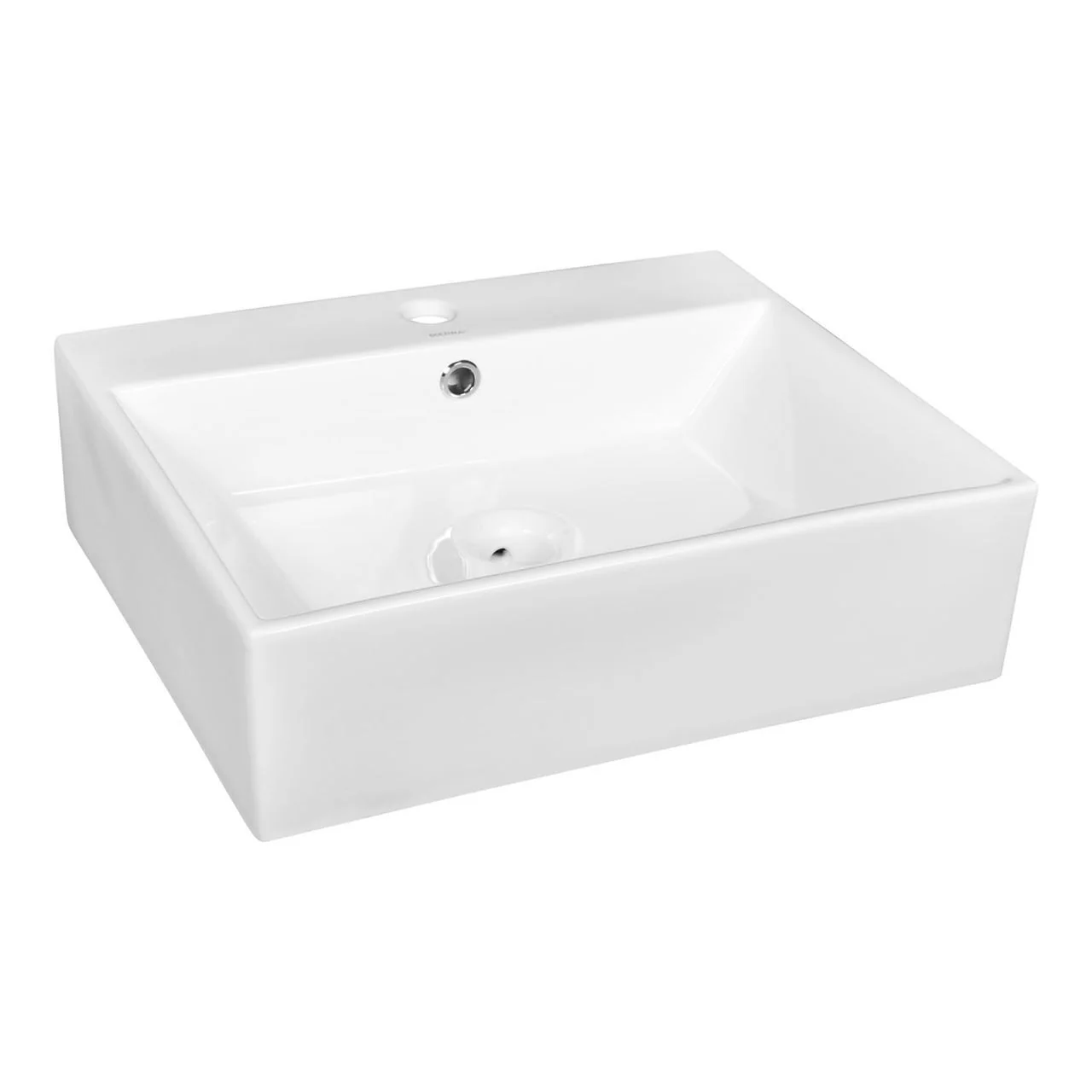 Kerra KR 702 opbouw waskom vierkant 51x43x14.5 wit Kerra KR 702 opbouw waskom vierkant 51x43x14.5 wit