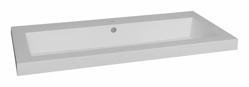 Wastafelblad Luzi Trend Line 120 enkele wasbak Wastafelblad Luzi Trend Line 120 enkele wasbak