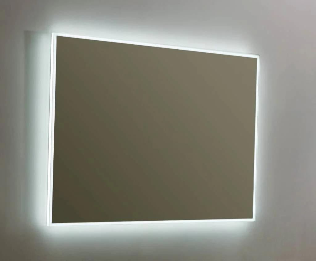 Aluminium spiegel LED Infinity 100 met spiegelverwarming