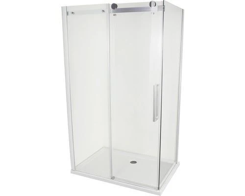 Douchecabine 120x80x195 Mellau met schuifdeur antikalk