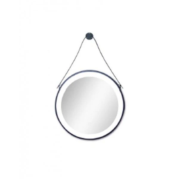 Badkamerspiegel 60 Rond SOHO Black mat zwart LED Verlichting Badkamerspiegel 60 Rond SOHO Black mat zwart LED Verlichting