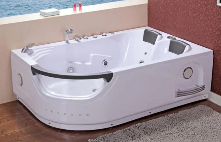 Tweepersoons Whirlpoolbad 180x123cm Creativa 665L