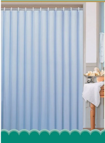Aqualine Douchegordijn 180×180 cm Fabric Blauw