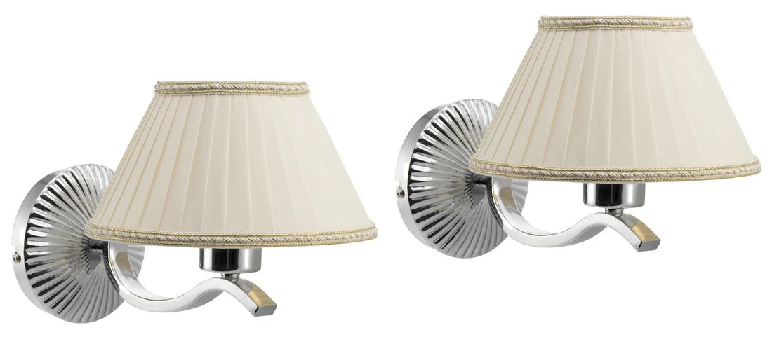 Isotta Wall Wandlamp E27 60 w 230 v Chroom