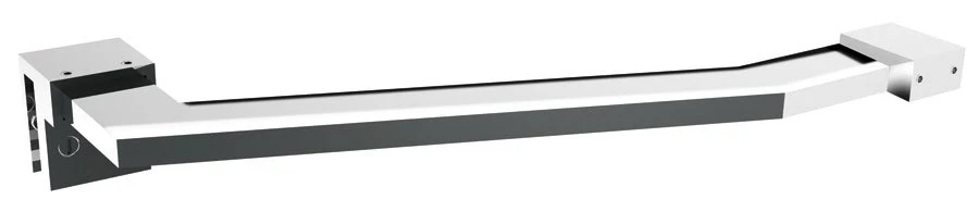 DRAGON Douchewand Wandsteun 300x150mm, chroom
