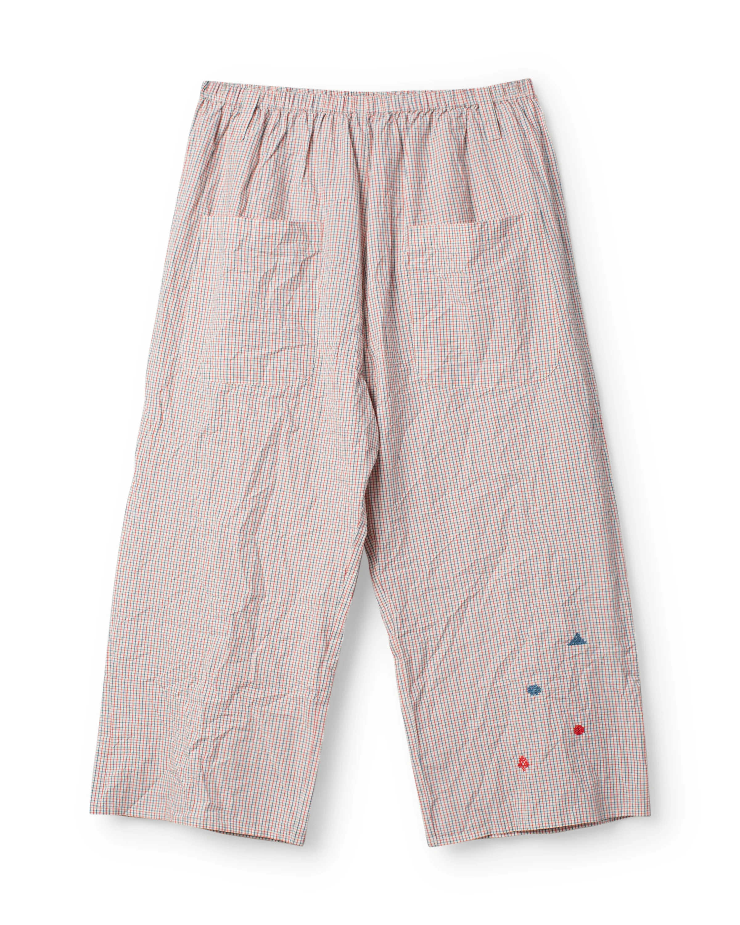 Ewa i Walla broek checked cotton Henny 11445 SS26 original