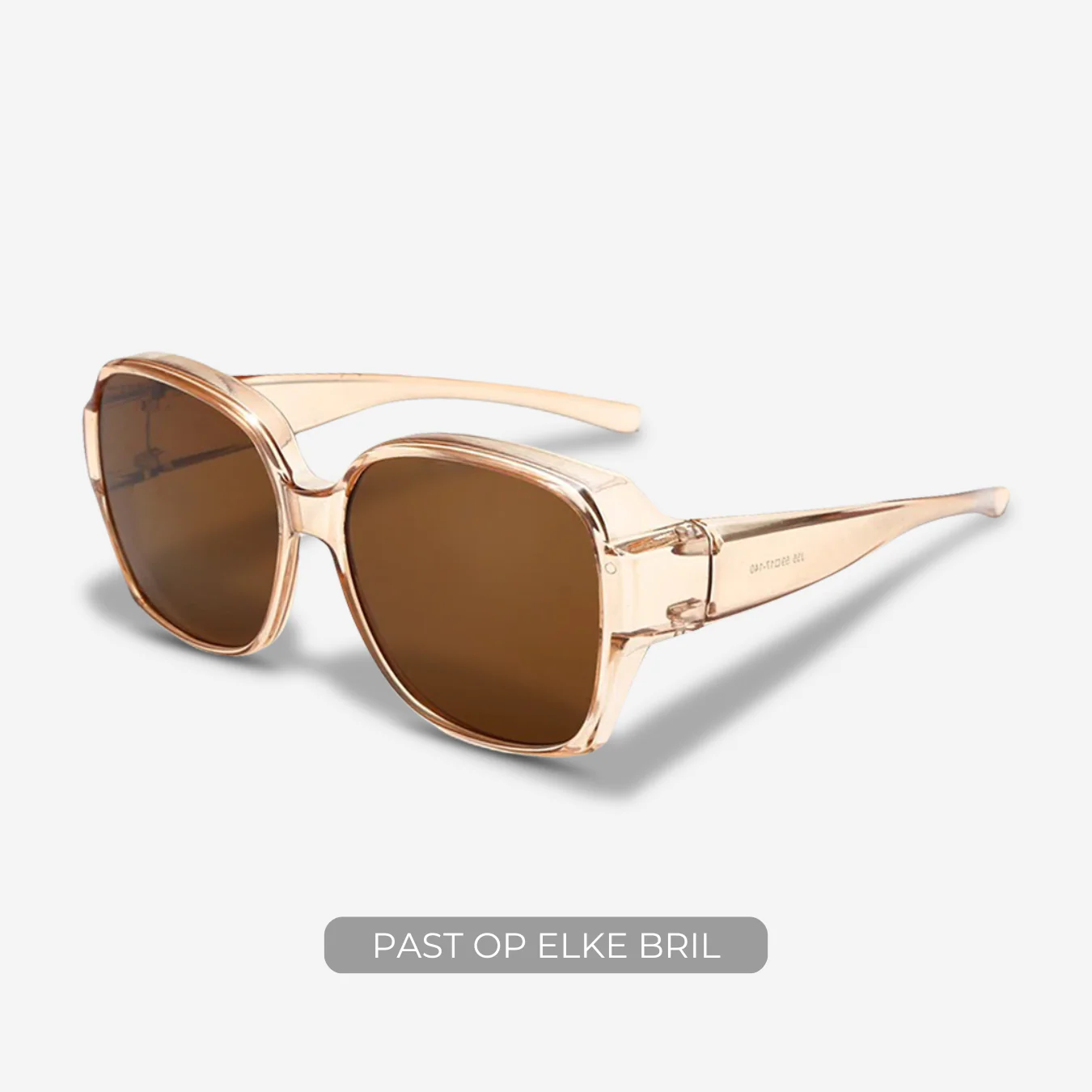 Zonnebril Beige / Pro – ClipShades Stijlvolle Overzetzonnebrillen voor Brildragers
