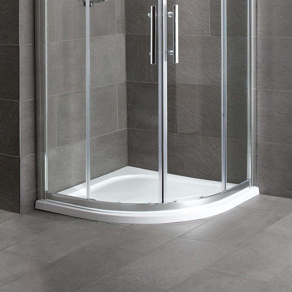Eastbrook Volente Plan C ABS kwartronde douchebak 90 x 90 x 4 cm – wit Eastbrook Volente Plan C ABS kwartronde douchebak 90 x 90 x 4 cm – wit