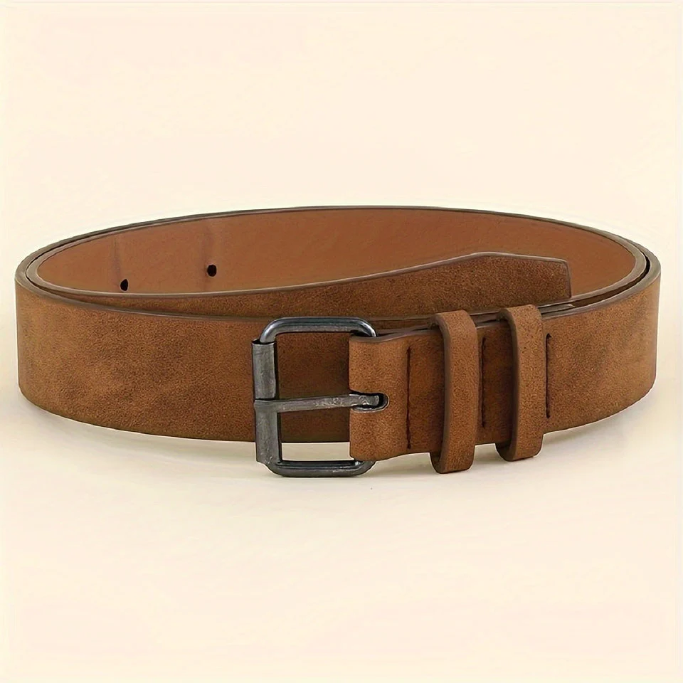 Riem Bruin – Men 1 Stuk Pu Leren Modieuze Elegant