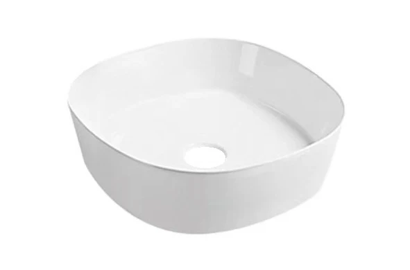 Sofia waskom rond 44 x 44 x 13,5 cm keramiek glans wit Sofia waskom rond 44 x 44 x 13,5 cm keramiek glans wit