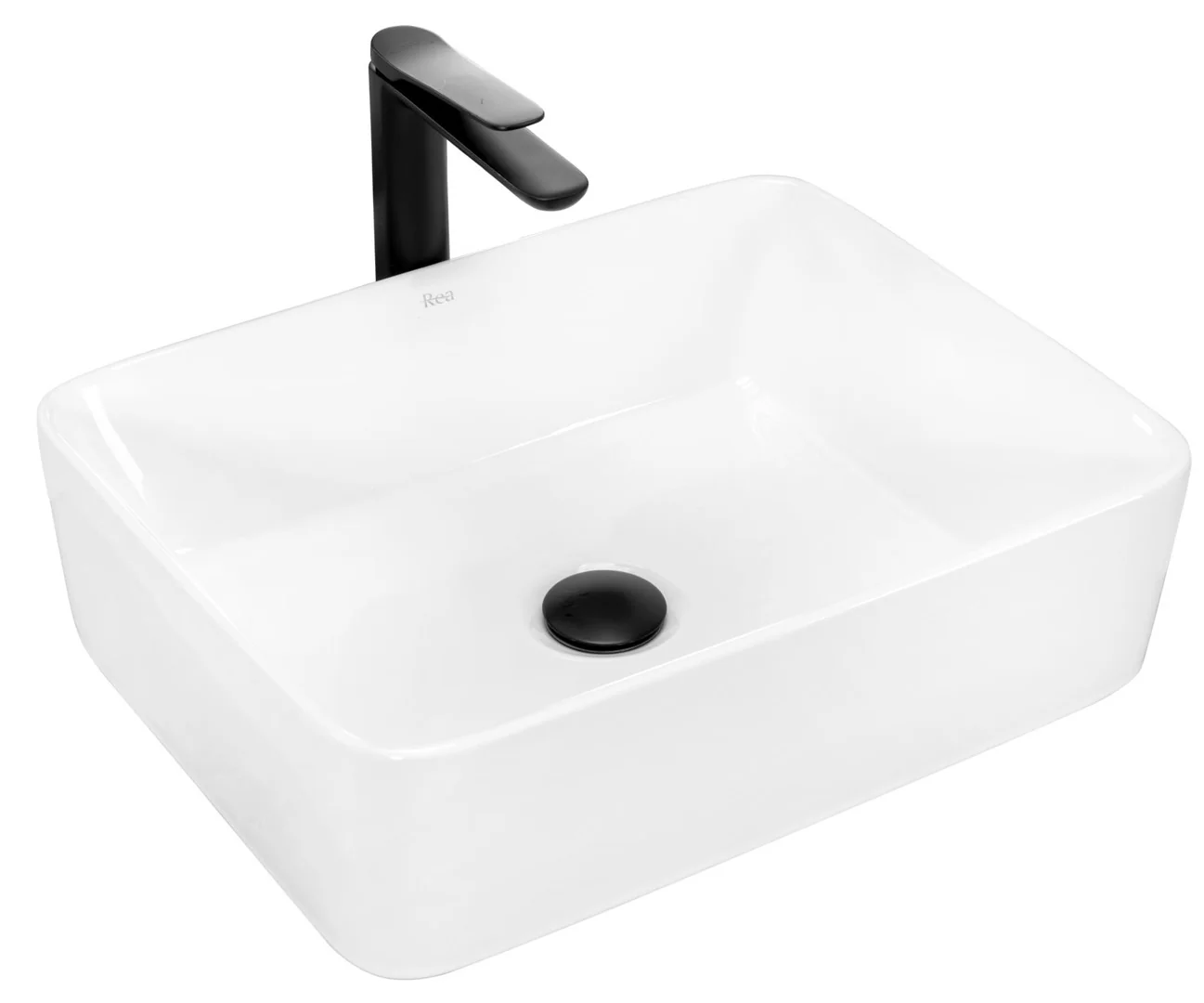 Opzetwastafel Rea Anita Ovaal Keramiek