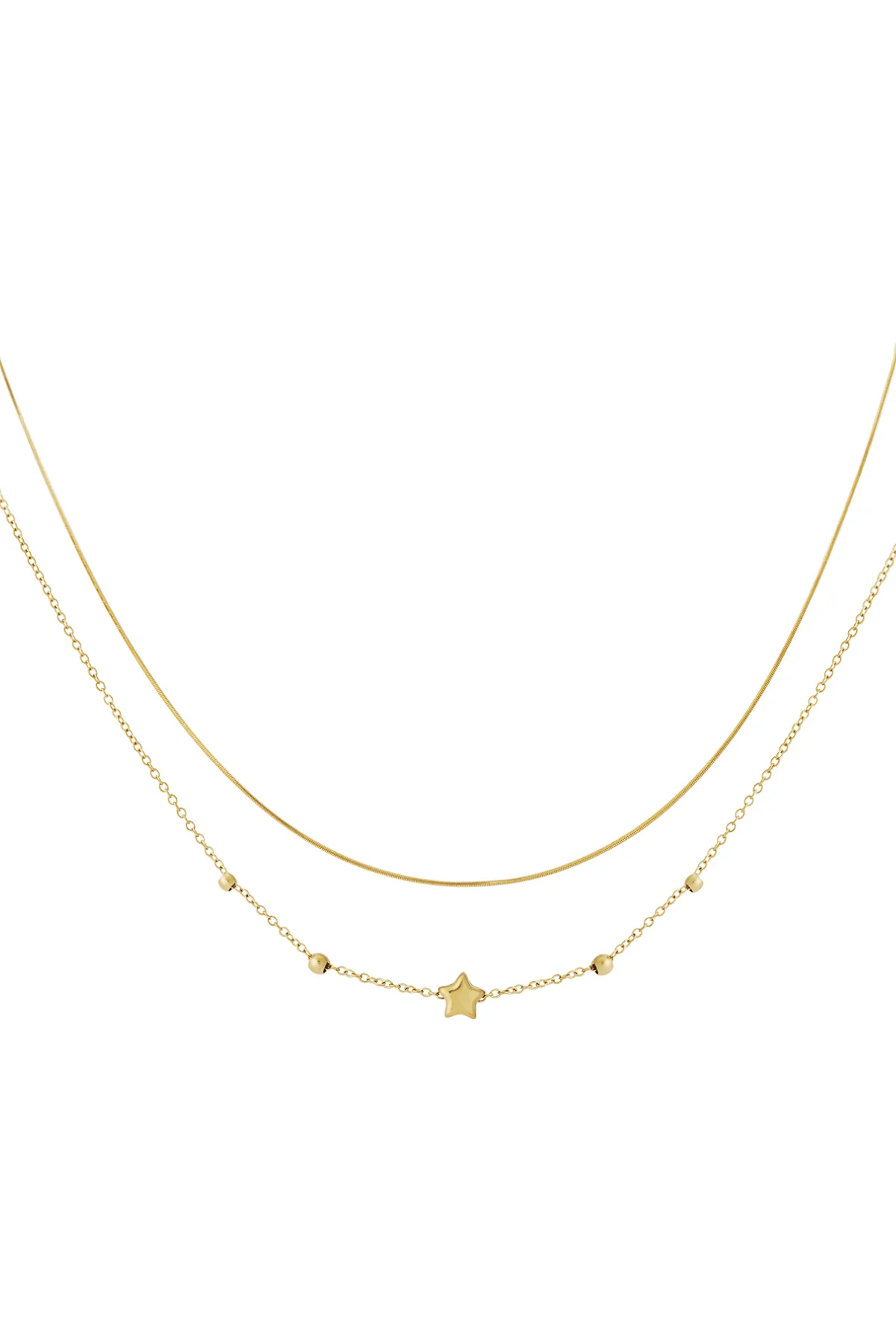 Dubbellaagse sterrenketting