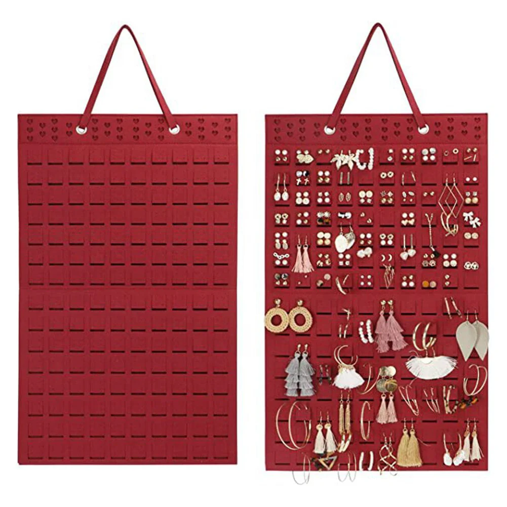 Oorbellen Rood – EarringsHanger – Sieraden Ketting Display Stand