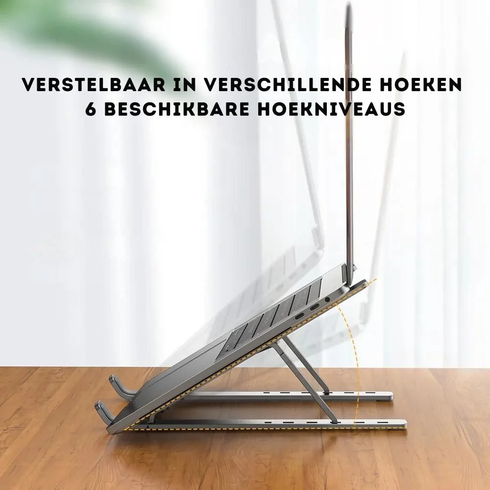AeroLift – De Beste Laptop Houder van – Zilver