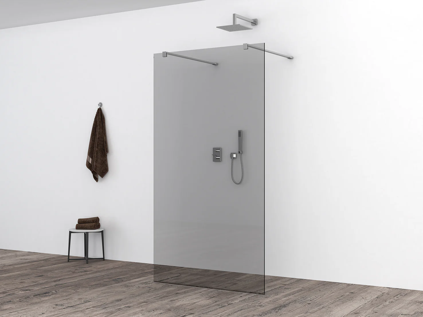Slim glasplaat 900 x 2000 x 8 mm nano rookglas Slim glasplaat 900 x 2000 x 8 mm nano rookglas