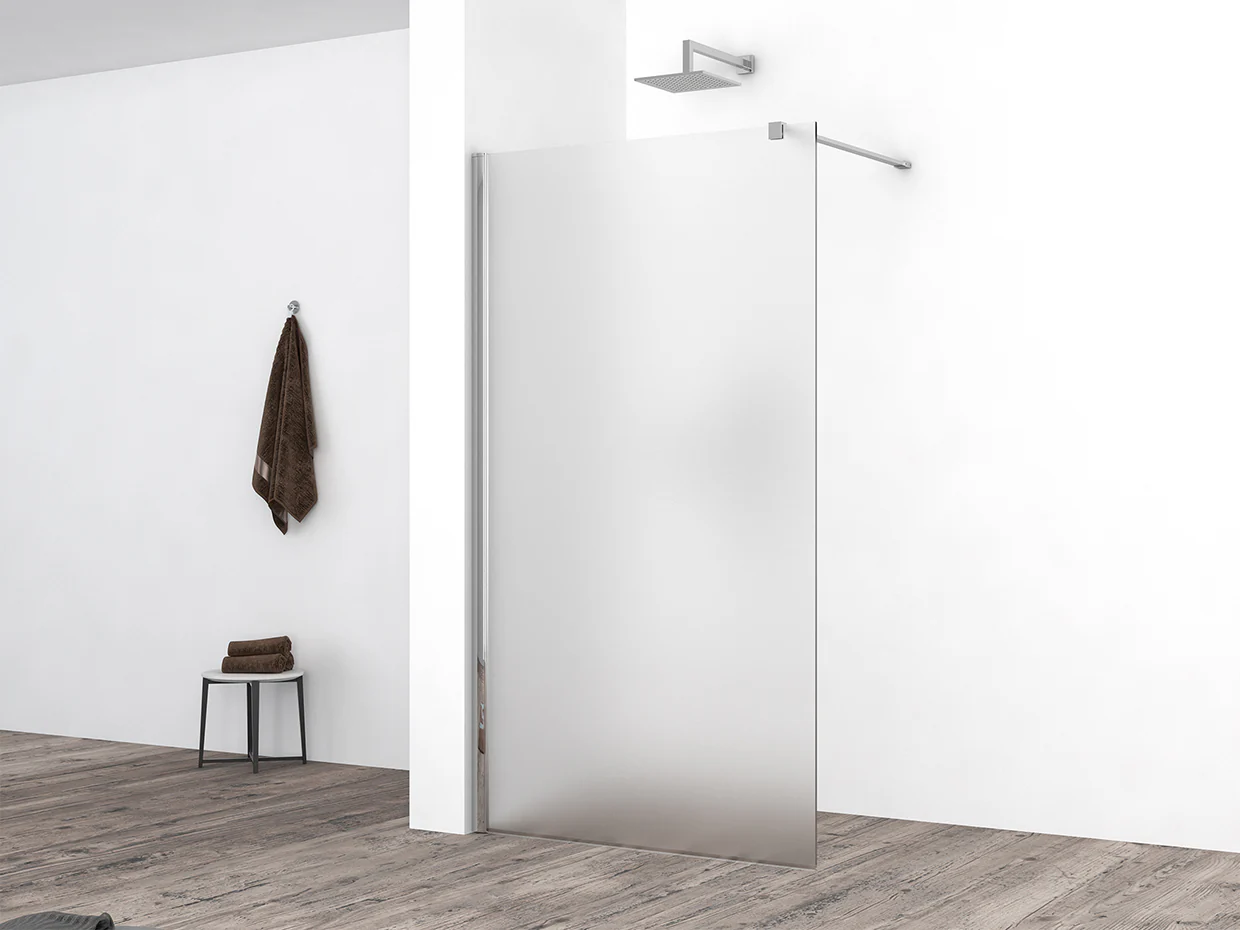 Comfort inloopdouche 900 x 2000 x 10 mm nano melkglas/chroom Comfort inloopdouche 900 x 2000 x 10 mm nano melkglas/chroom