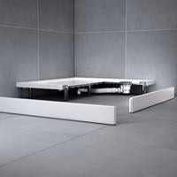 Frontpaneel tbv Sanotechnik SMC douchebak Tris 100×80