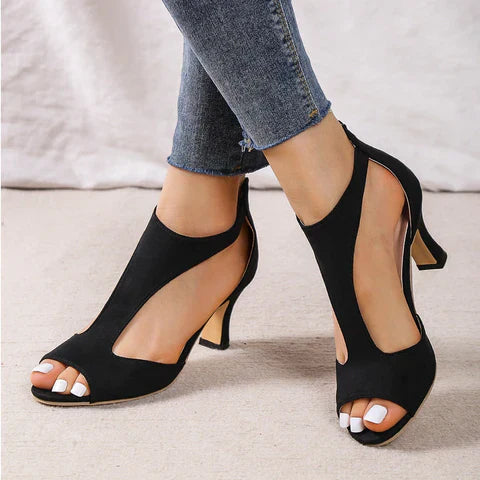 Casual Sandalen Dames – Perfect voor een Modebewuste en Comfortabele Stijl – Zwart