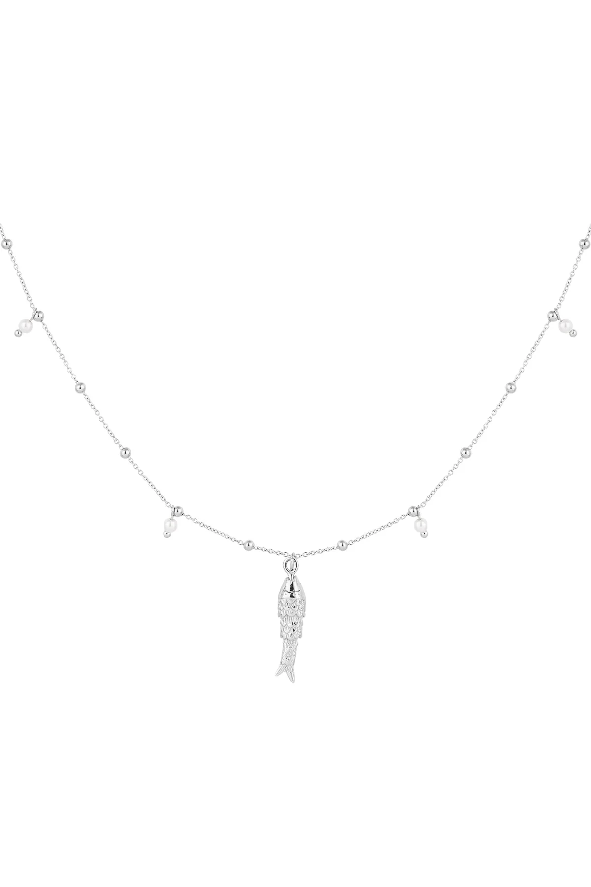 Basis ketting met vis – Zilverkleur