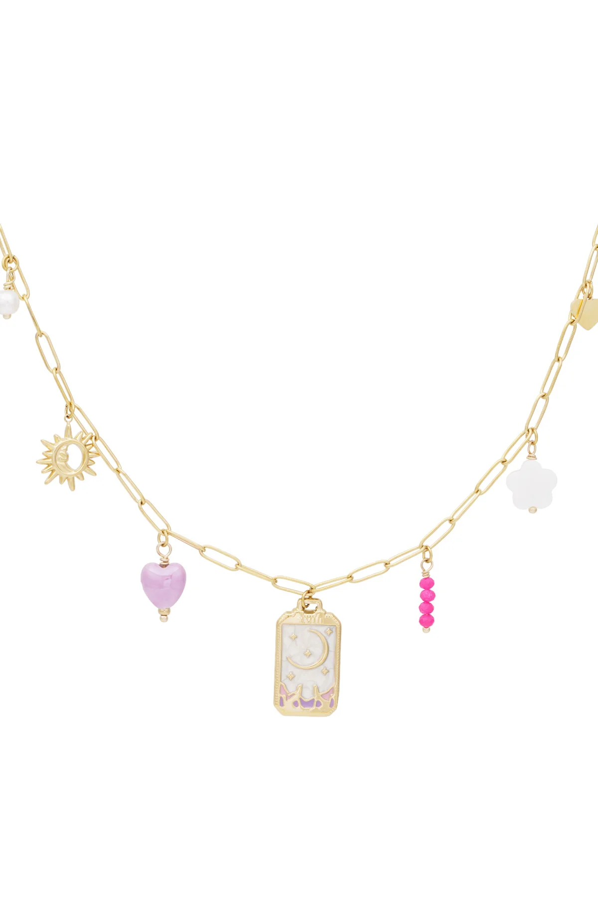 bedelketting tiny moon