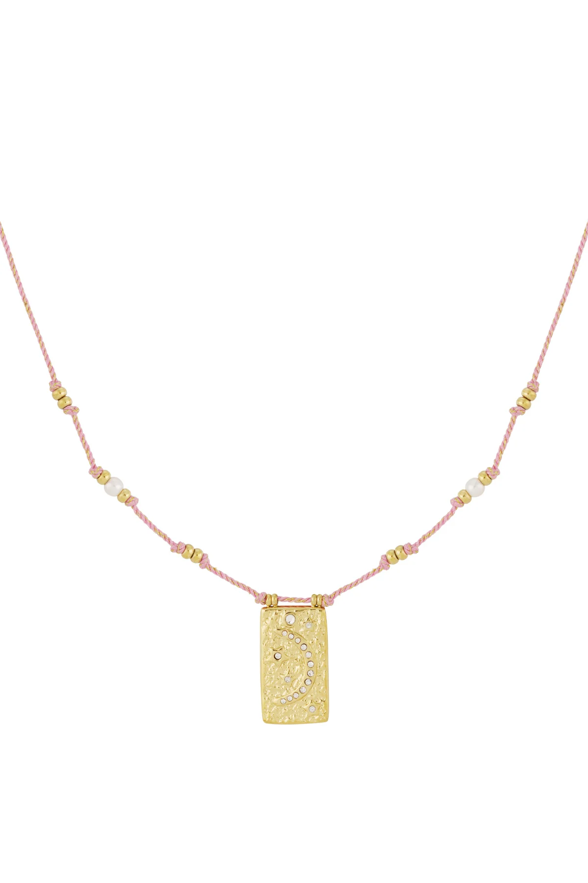moony ketting – oranje &