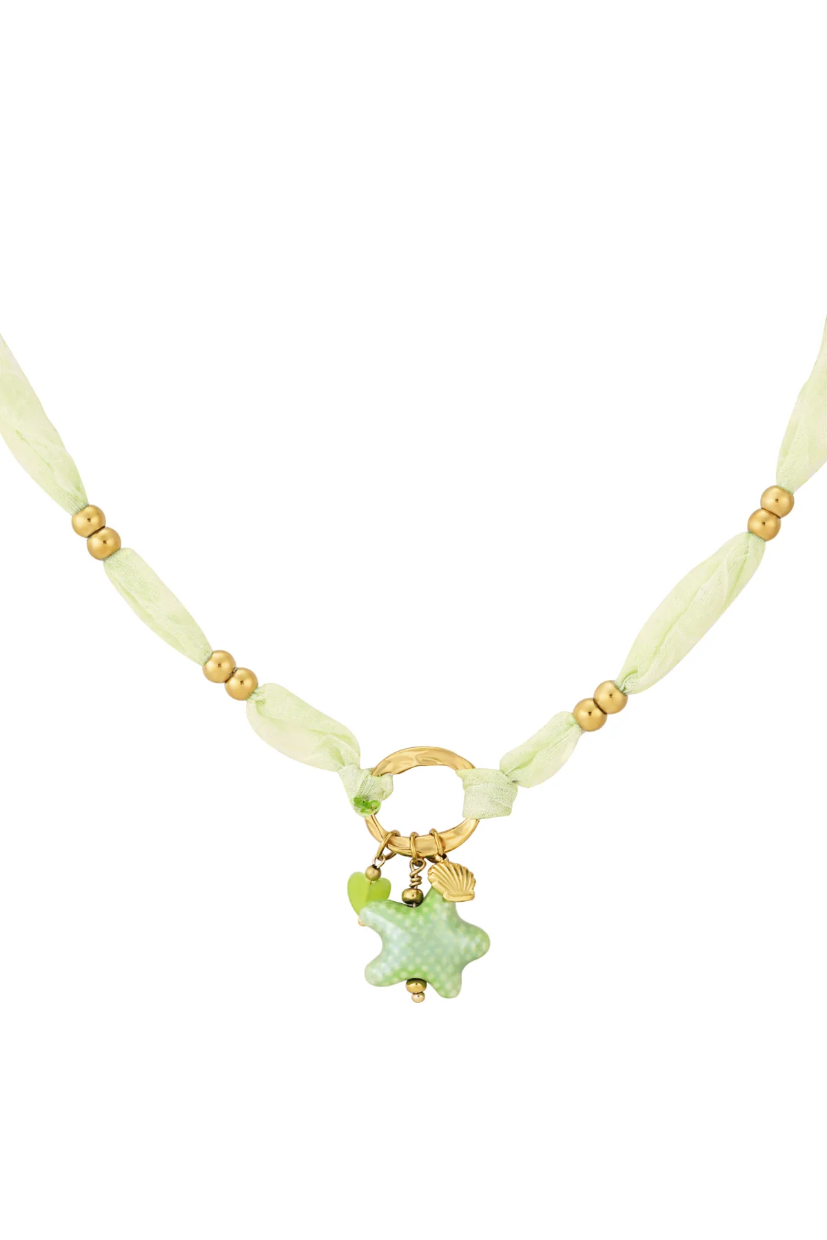 starry ketting – groen en