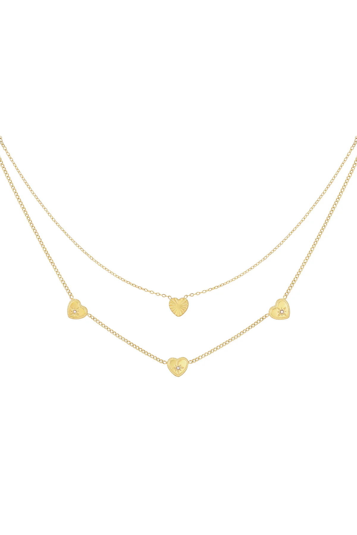 All the love ketting – zilverkleur