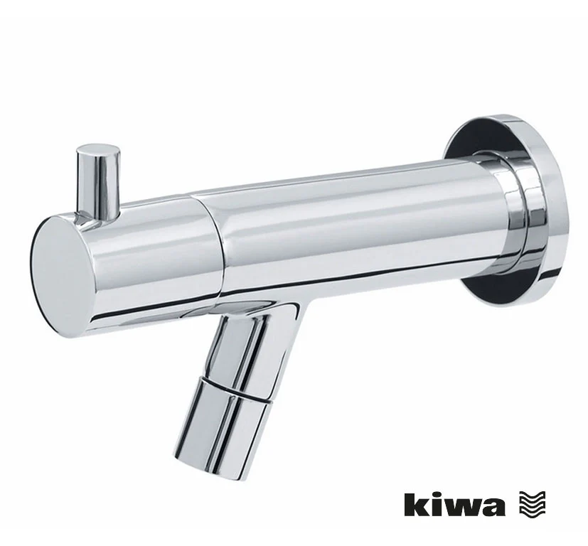Amador Fonteinkraan met Muurbevestiging KIWA 1/2” Chroom