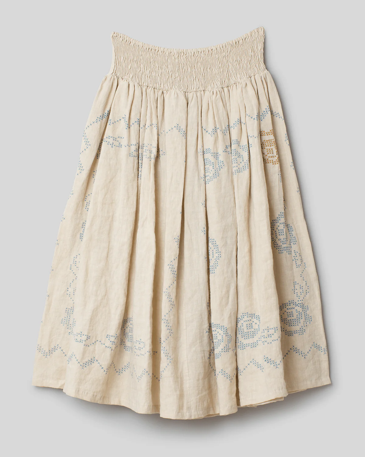 Ewa i Walla Rok Fabienne Linen Print 22178 SS23 Original