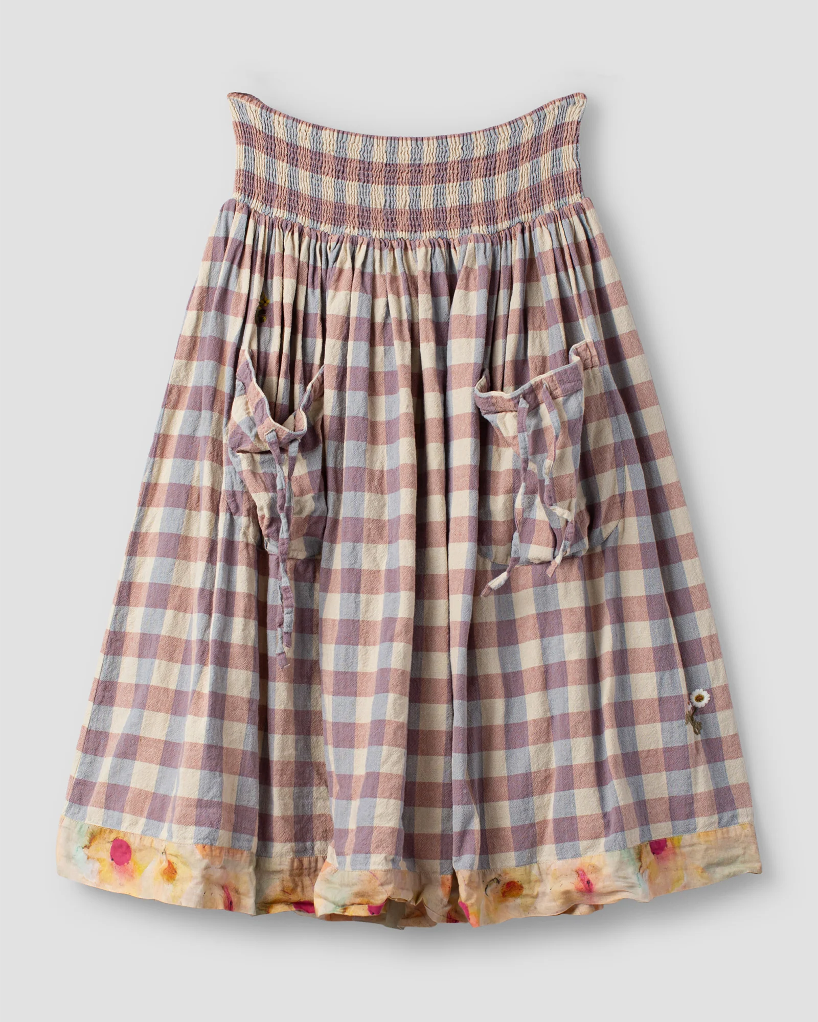 Ewa i Walla rok checked cotton Anna 22268 SS25 original