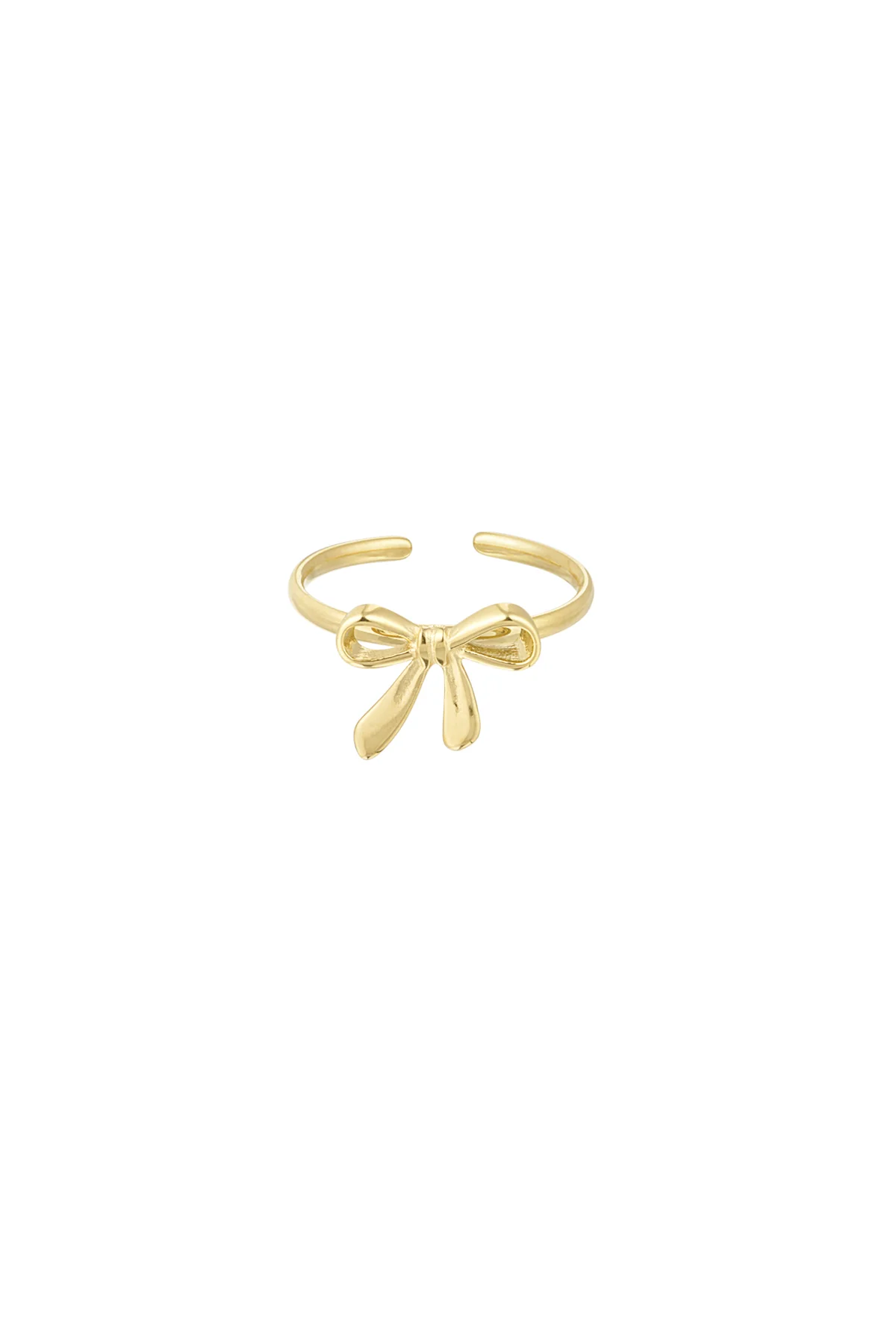 Ring strikjes droom -Goud kleur Ring strikjes droom -Goud kleur