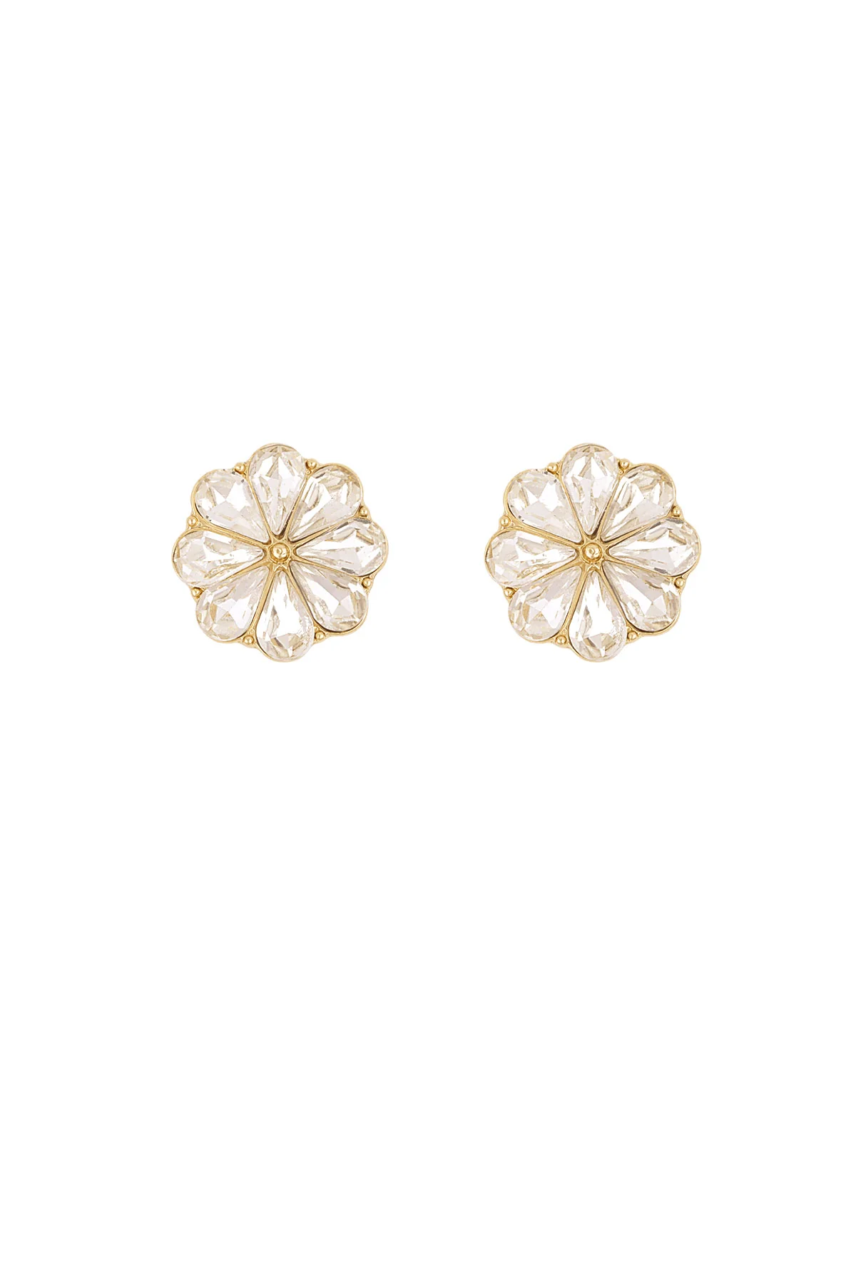 Daisy gleam manchetknopen – Transparant