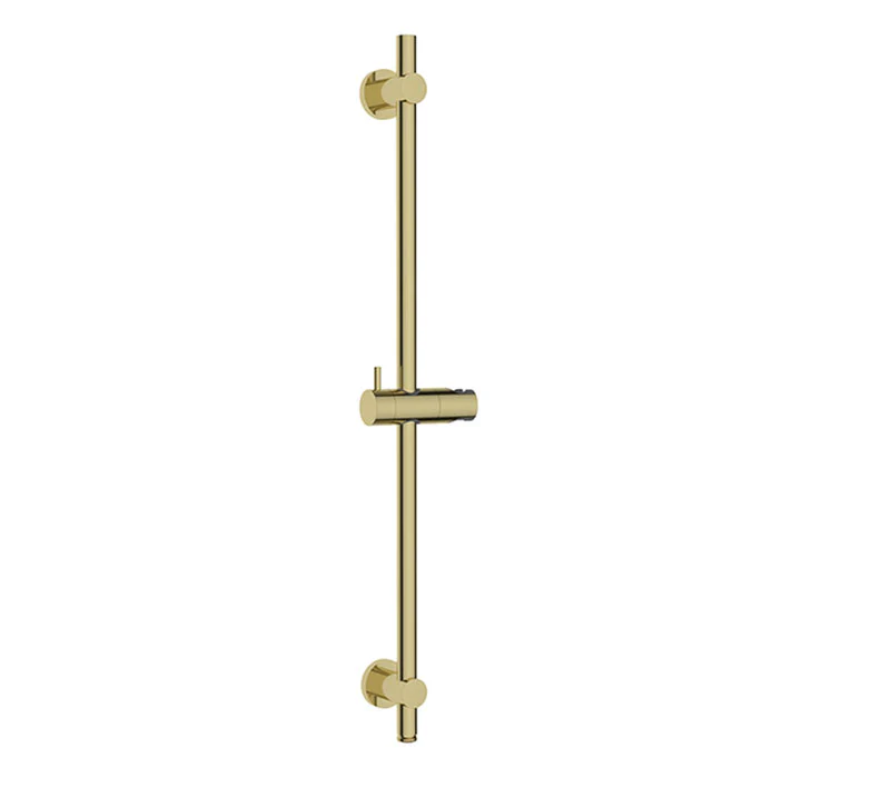 Unimatch Glijstang met Wateraansluiting 76,5 cm Geborsteld Messing Pvd Unimatch Glijstang met Wateraansluiting 76,5 cm Geborsteld Messing Pvd