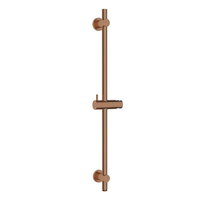 Unimatch Glijstang met Wateraansluiting 76,5 cm Geborsteld Brons Koper Pvd Unimatch Glijstang met Wateraansluiting 76,5 cm Geborsteld Brons Koper Pvd