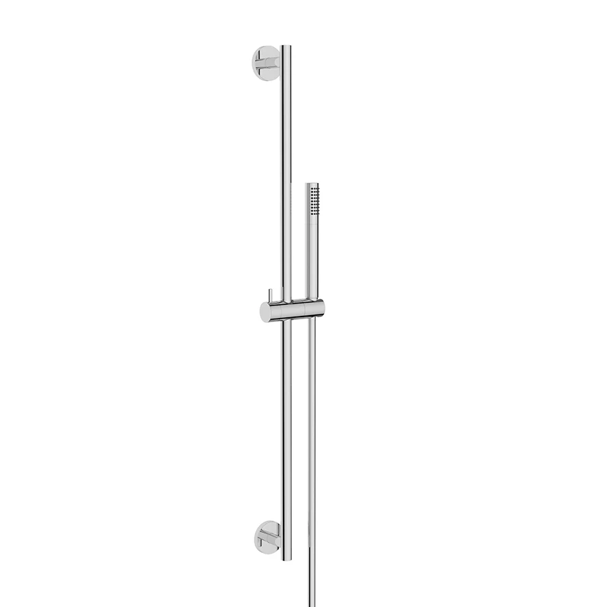 Unimatch Glijstangset Compleet met Staafhanddouche 1 Stand Chroom