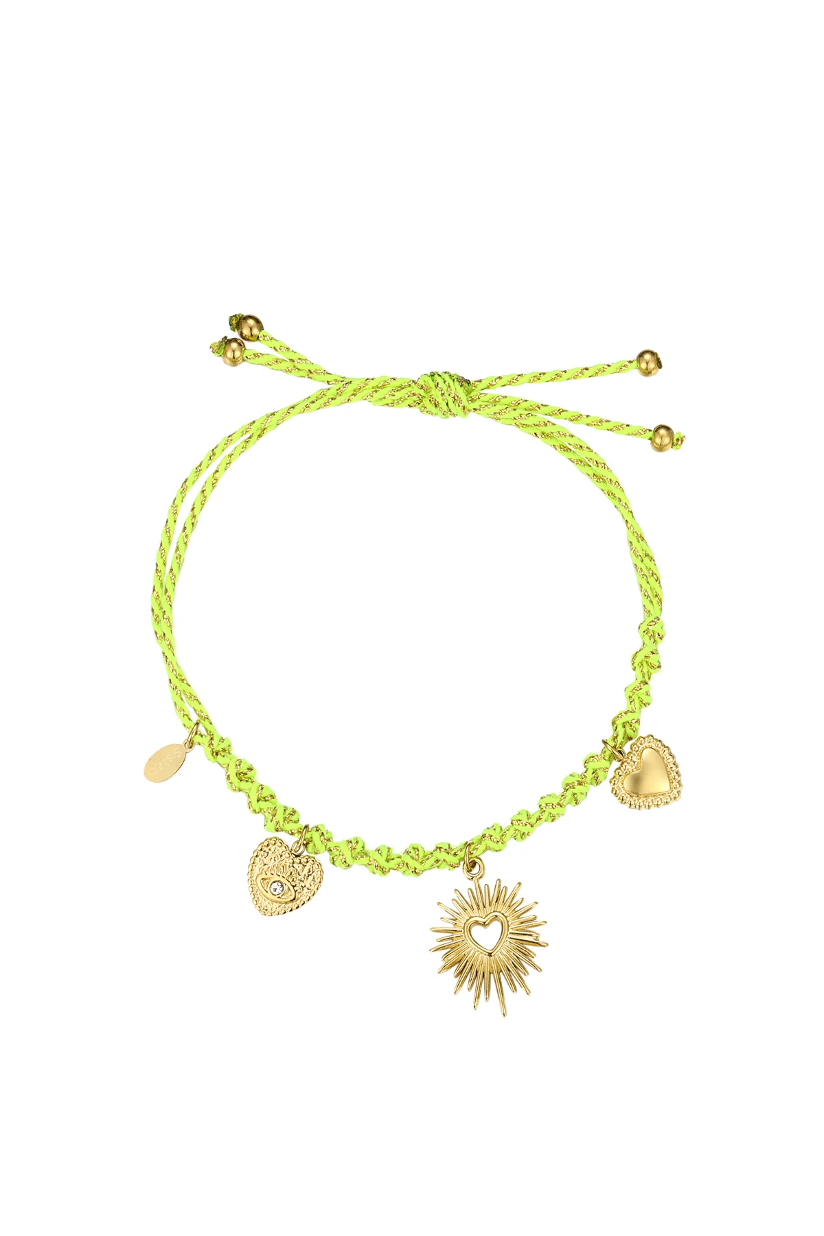 armband linked in love – groen en
