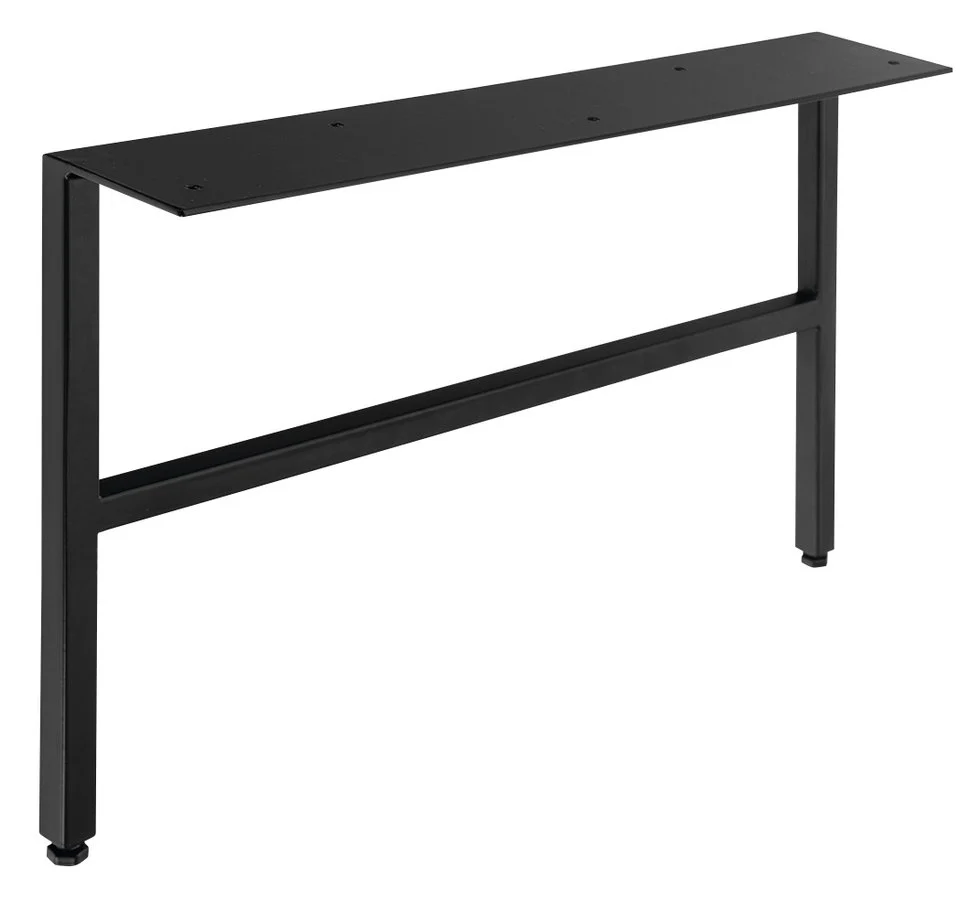 Badmeubel potenset Odetta verstelbaar 26-27cm mat zwart