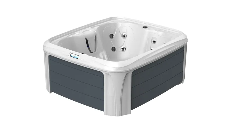 Dream Maker Spas Comfort 2000S Buiten Spa White Diamond Grijs 4 Tot 5 Personen 197×171 Cm