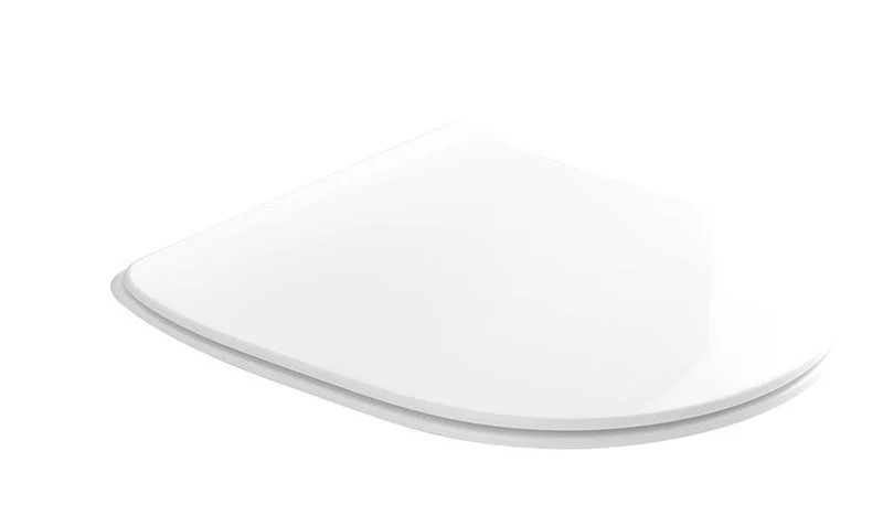 Toiletzitting Flo Slim Soft Close Softclose, Wit Toiletzitting Flo Slim Soft Close Softclose, Wit