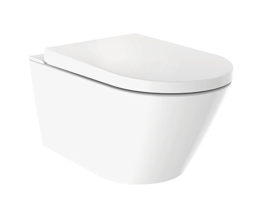 Vesta eco douche wc rimless glans wit