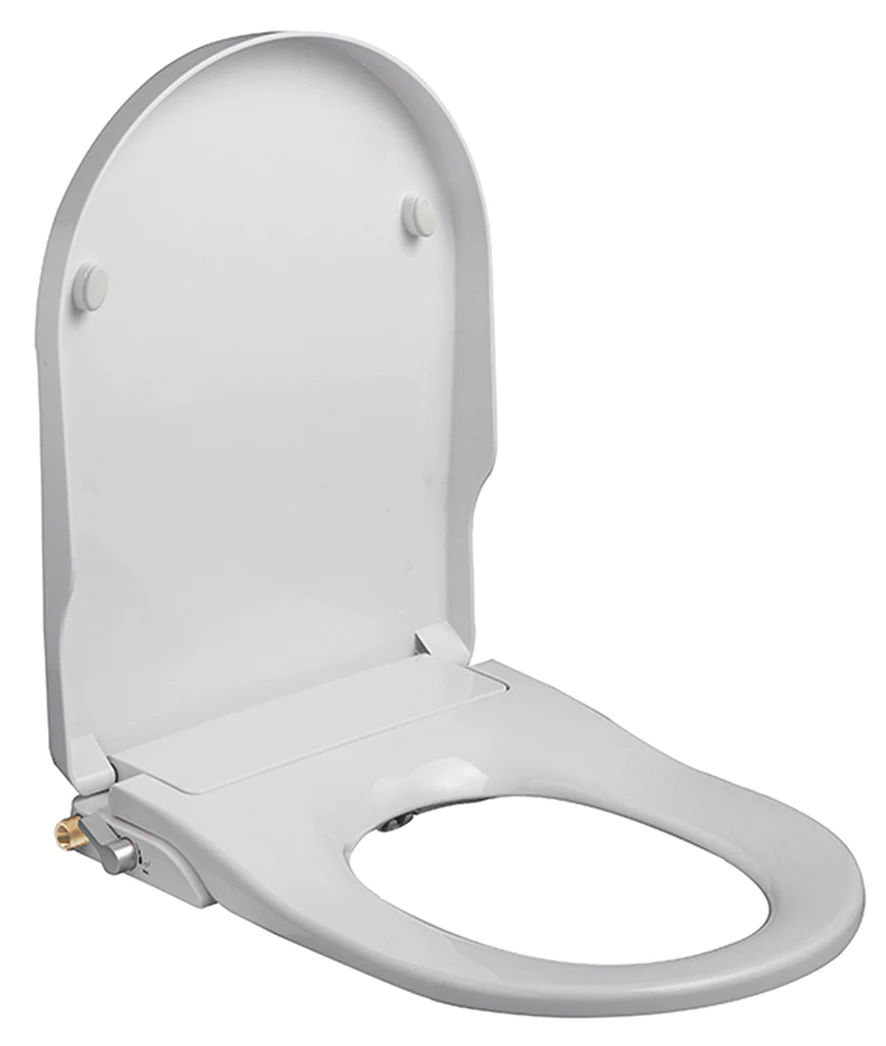 Luxiseat toiletzitting softclose met bidet functie glans wit Luxiseat toiletzitting softclose met bidet functie glans wit
