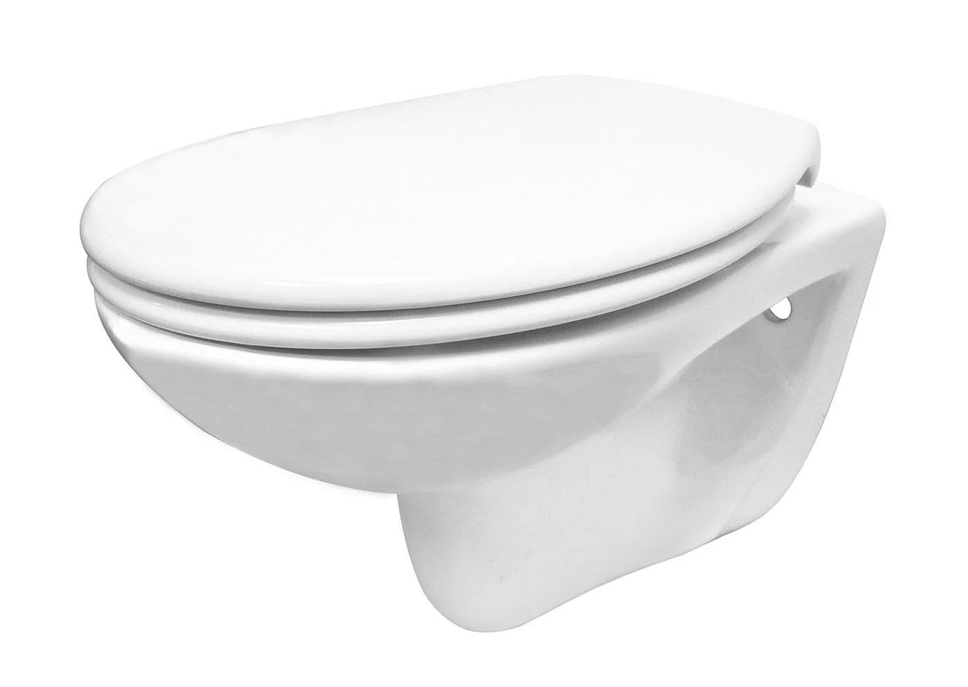 Neptunus 2.0 Wandtoilet Rimless Met Ultimo 3.0 Toiletzitting Softclose En Quick Release Glans Wit