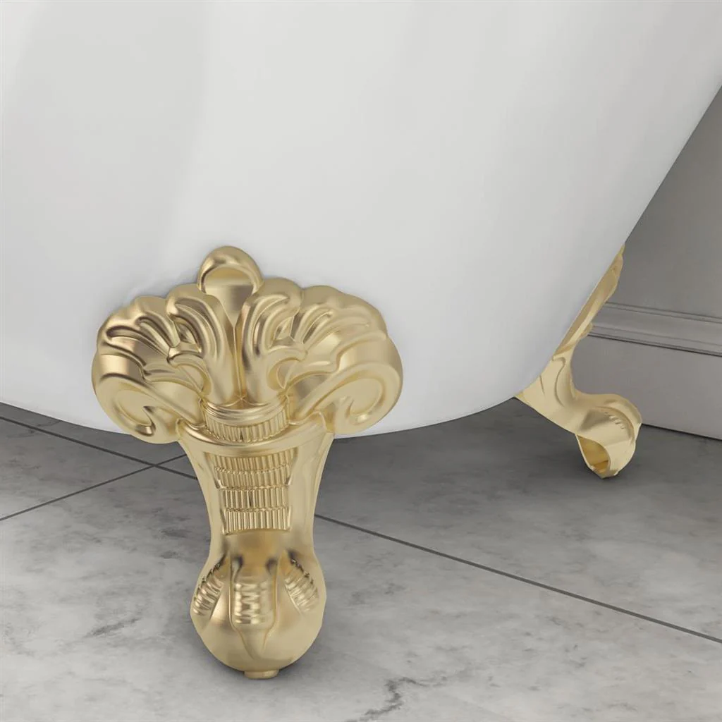 Eastbrook Richmond Badpoten (Set van 4), Geborsteld Messing (Goud)