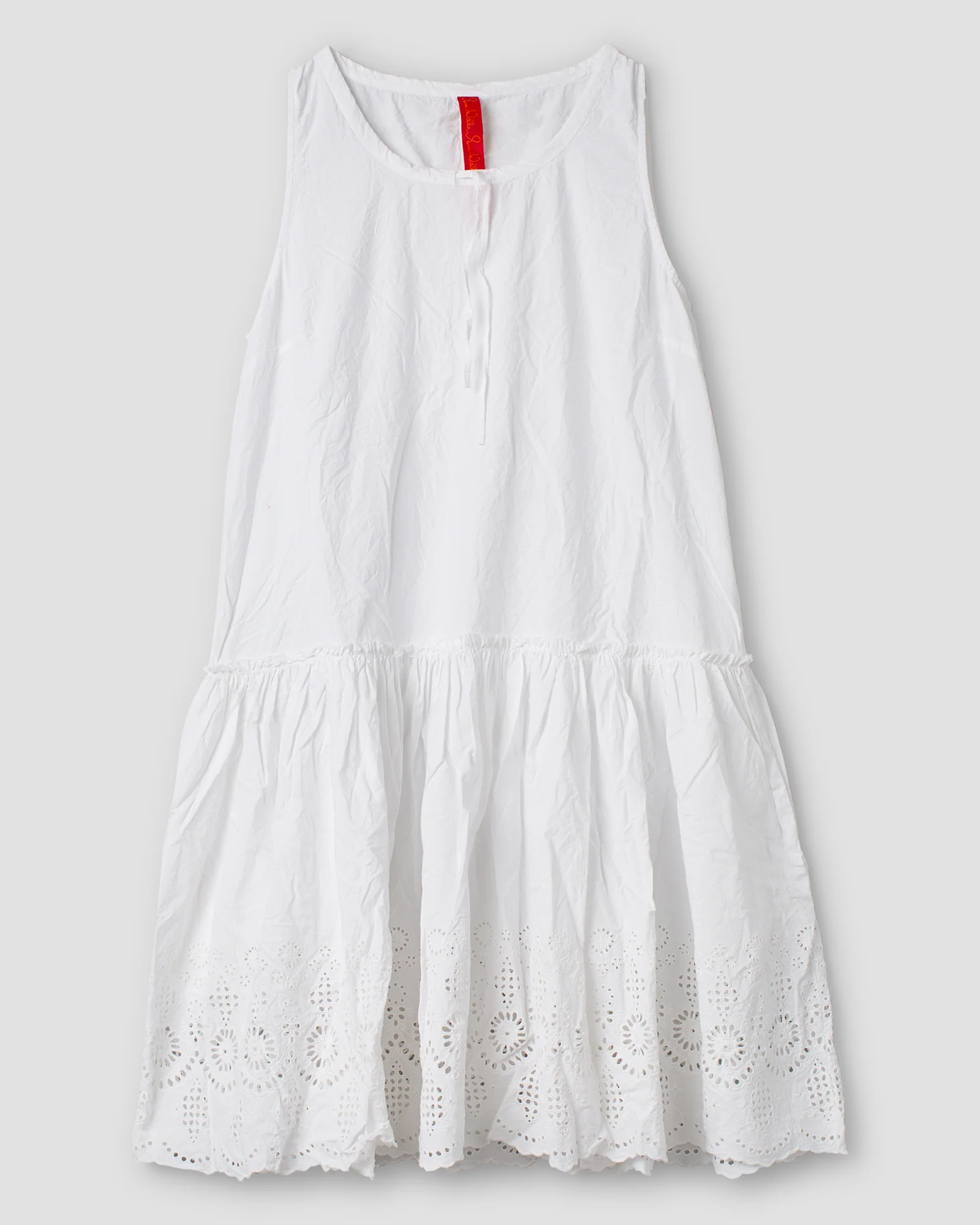 Ewa i Walla tunic Amara cotton embroidery 33390 SS25 pale mauve