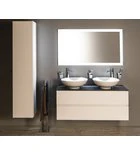 Flut Spiegel Met LED Verlichting 120x70 Cm Wit - Afbeelding 2