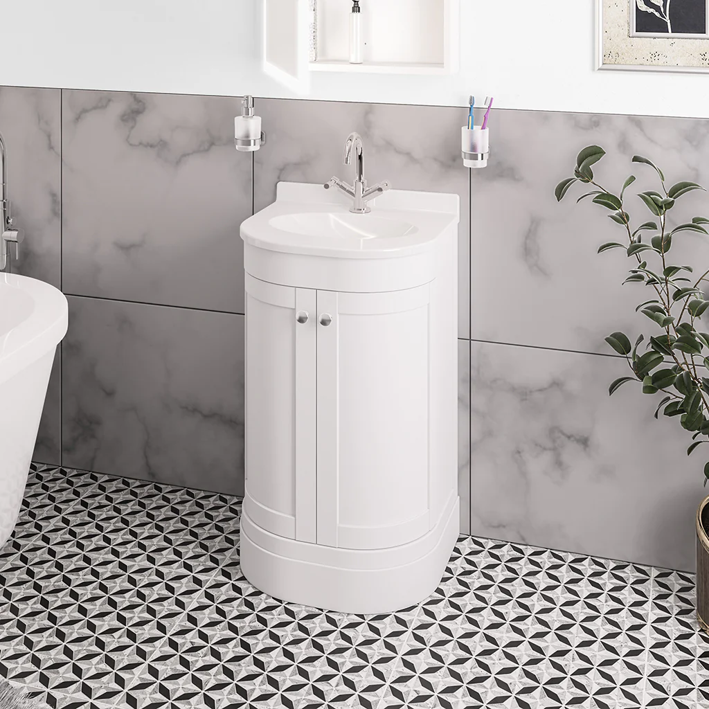 Eastbrook Hardwick Wastafel 50×44 Cm Cast Marble Wit Eastbrook Hardwick Wastafel 50×44 Cm Cast Marble Wit