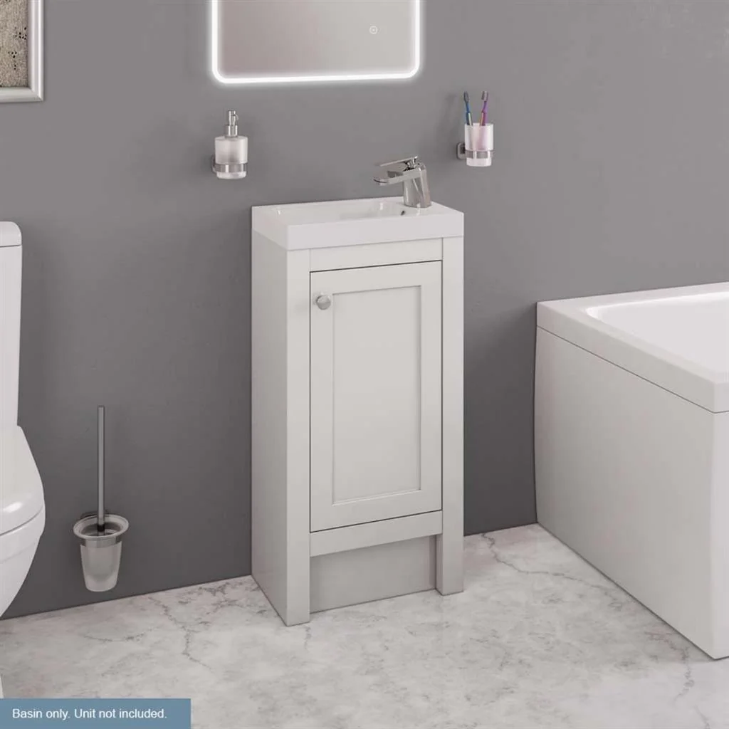 Eastbrook Hardwick wastafel 40,7×25,3 cm Cast Marble wit Eastbrook Hardwick wastafel 40,7×25,3 cm Cast Marble wit