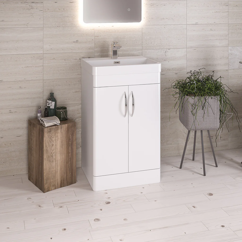 Eastbrook Cavone Wastafel 50×41 Cm Cast Marble Wit Eastbrook Cavone Wastafel 50×41 Cm Cast Marble Wit