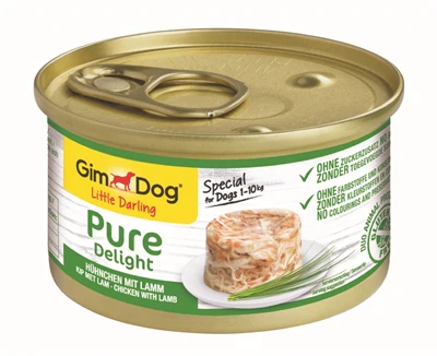 Gimdog Little Darling Pure Delight Kip / Lam 12X85 GR Gimdog Little Darling Pure Delight Kip / Lam 12X85 GR
